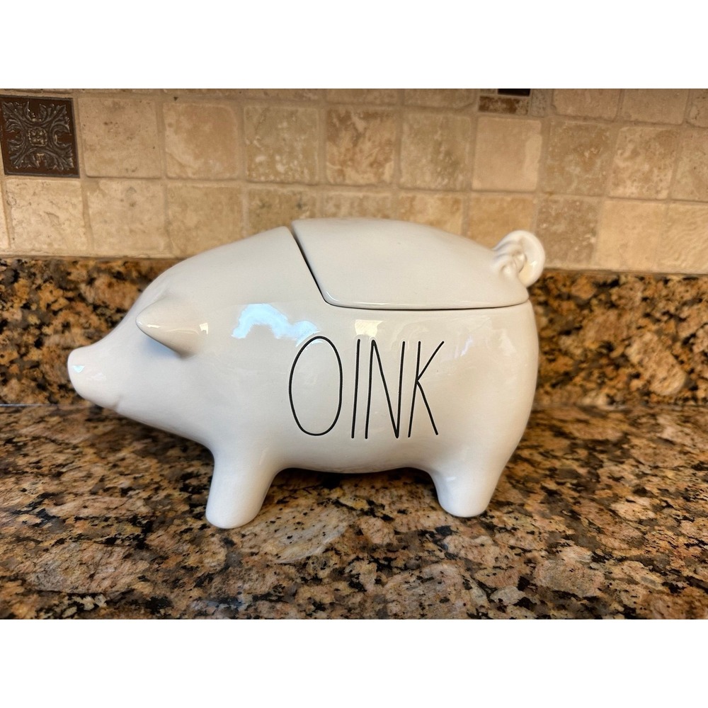 Rae‎ Dunn OINK Pig Canister